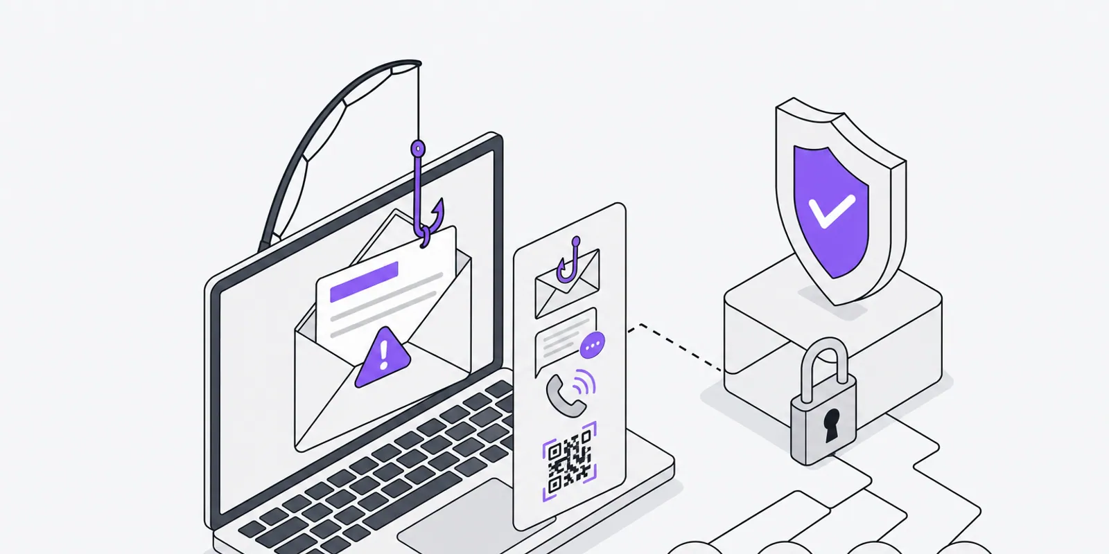 Phishing (hameçonnage) : définition, exemples de mails piégés et protection